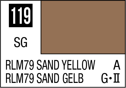 Mr Hobby C119 – Rlm76 Sand Yellow – Mr. Color (Copia)