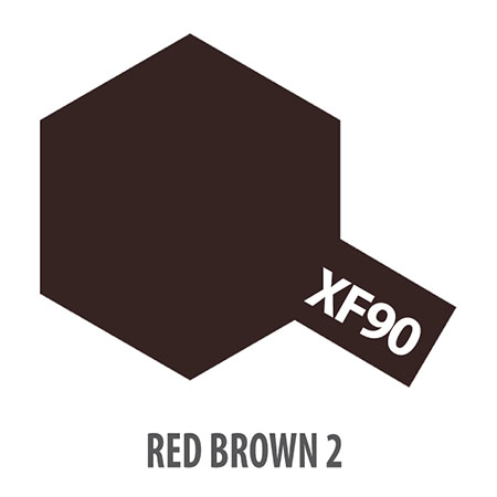 Tamiya 81790 XF90 Red Brown 2