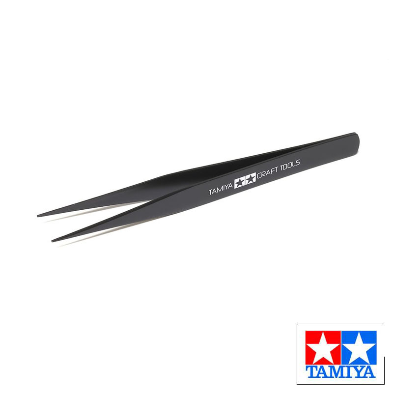 Tamiya HG Pinzette, Spitz, Gerade (74048) - Axels Modellbau Shop