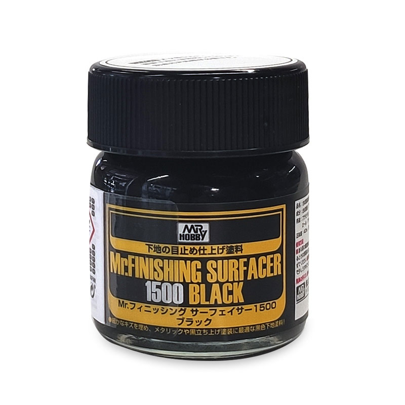 Mr Surfacer 1500 Gris - B-527 - Fini De Préparation Pour Maquettes - 170ml Mr Hobby