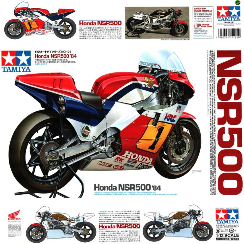 Maquette Tamiya Honda Repsol 500cc - Échelle 1:12 - Moto - Neuve Sous Blister