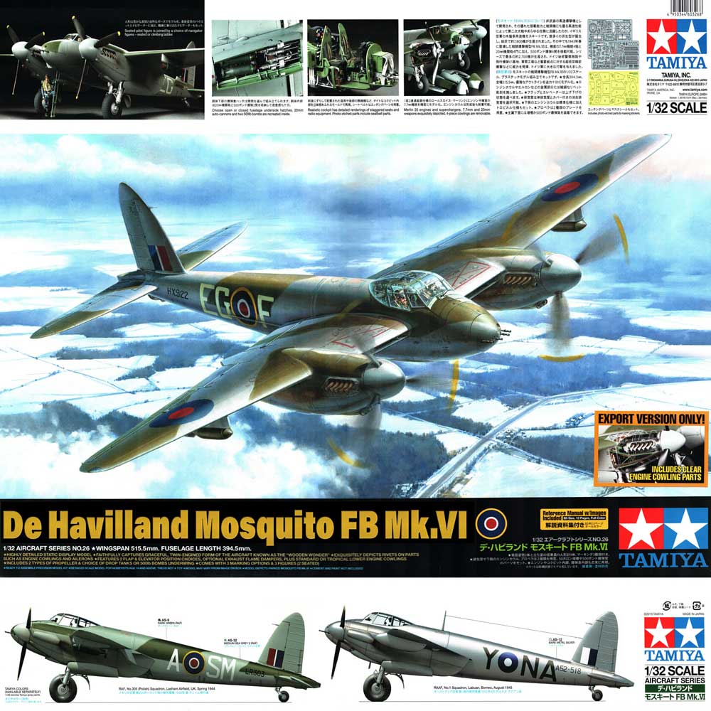 Tamiya 60326 Mosquito Fb Mk.Vi – AMT Modellismo