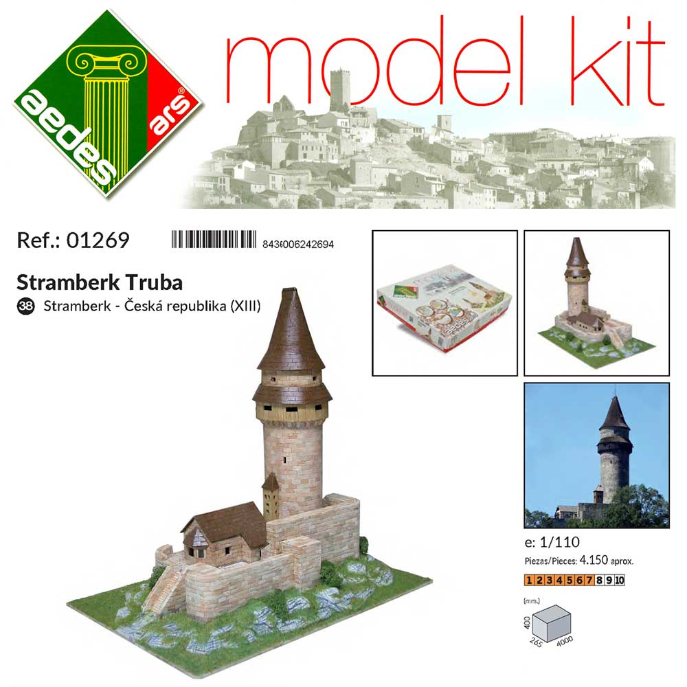 Set Stazione Di Servizio CaDA Shell Con Mattoncini – 4 Moduli: Pompe, Negozio, Autolavaggio
