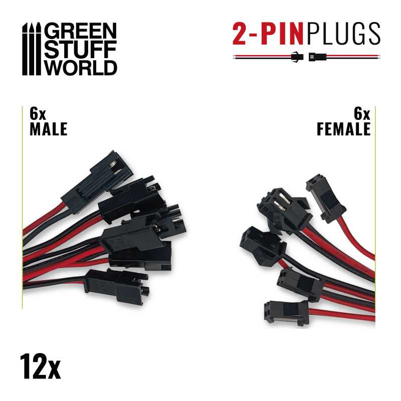 Kit 40 Connettori Auto Impermeabili A 2 Poli – 12V, Per Cavi 18-22 AWG, Senza Saldatura, Facili E Sicuri