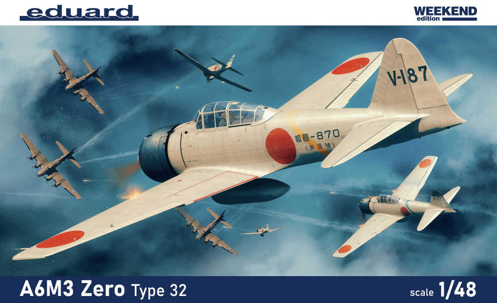Eduard 84191 A6M3 Zero Type 32 1/48 – AMT Modellismo